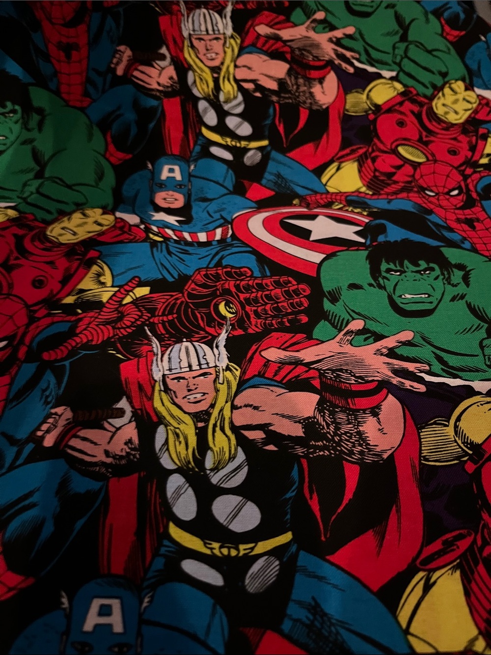 Fabric new Marvel Comic Pack 1 yard x 43” wide Springs Creative cotton
